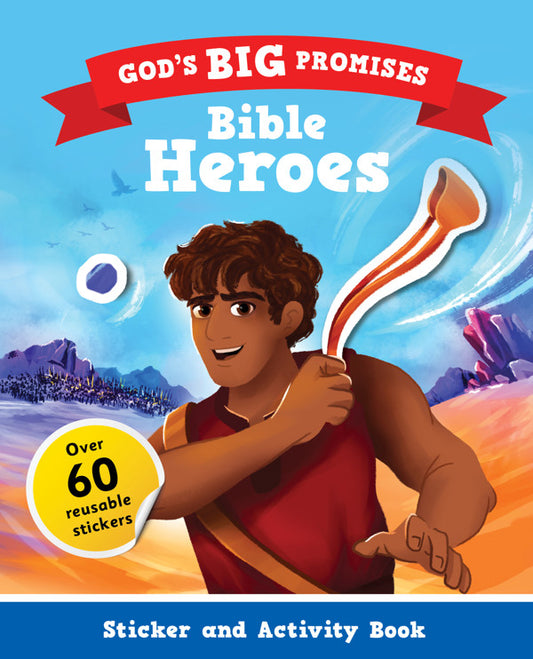 God's Big Promises Bible Heroes Sticker and Activity Book by Carl Laferton