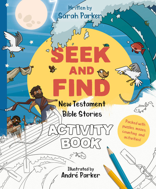 Seek and Find: New Testament Activity Book by Sarah Parker